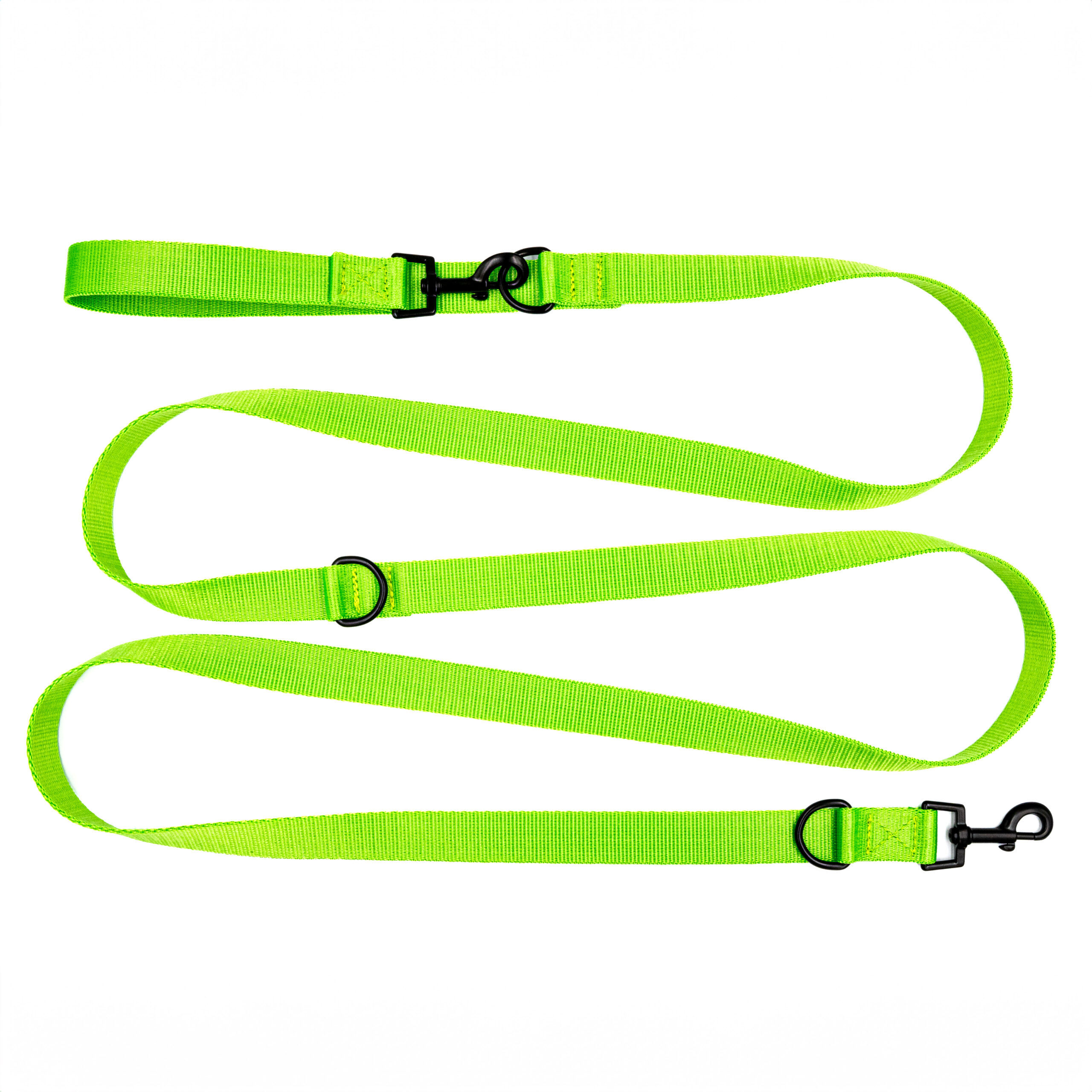 Smycz przepinana mono seledynowa