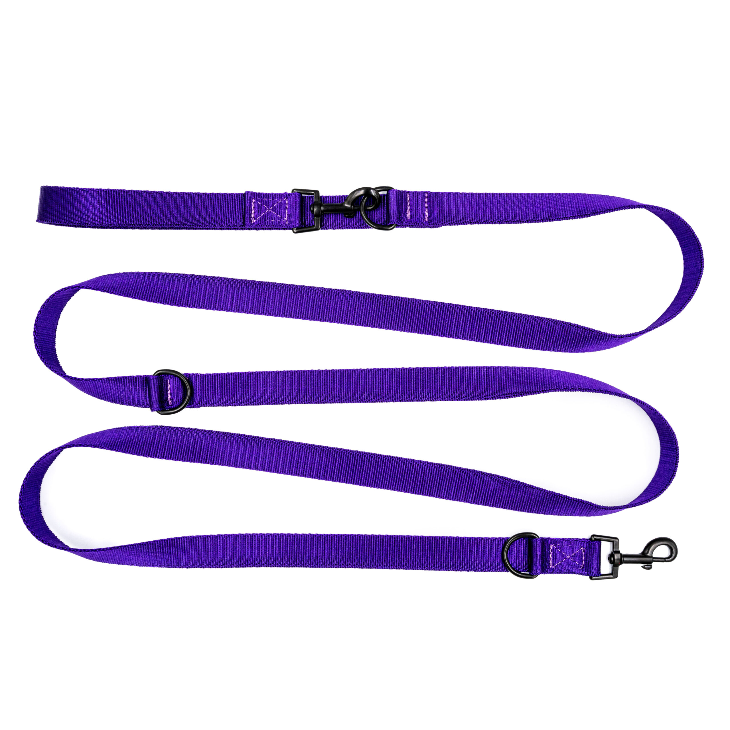 Smycz przepinana mono fioletowa Smycz przepinana mono fioletowa