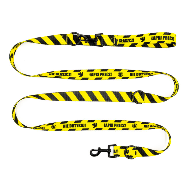 Smycz przepinana łpaki precz