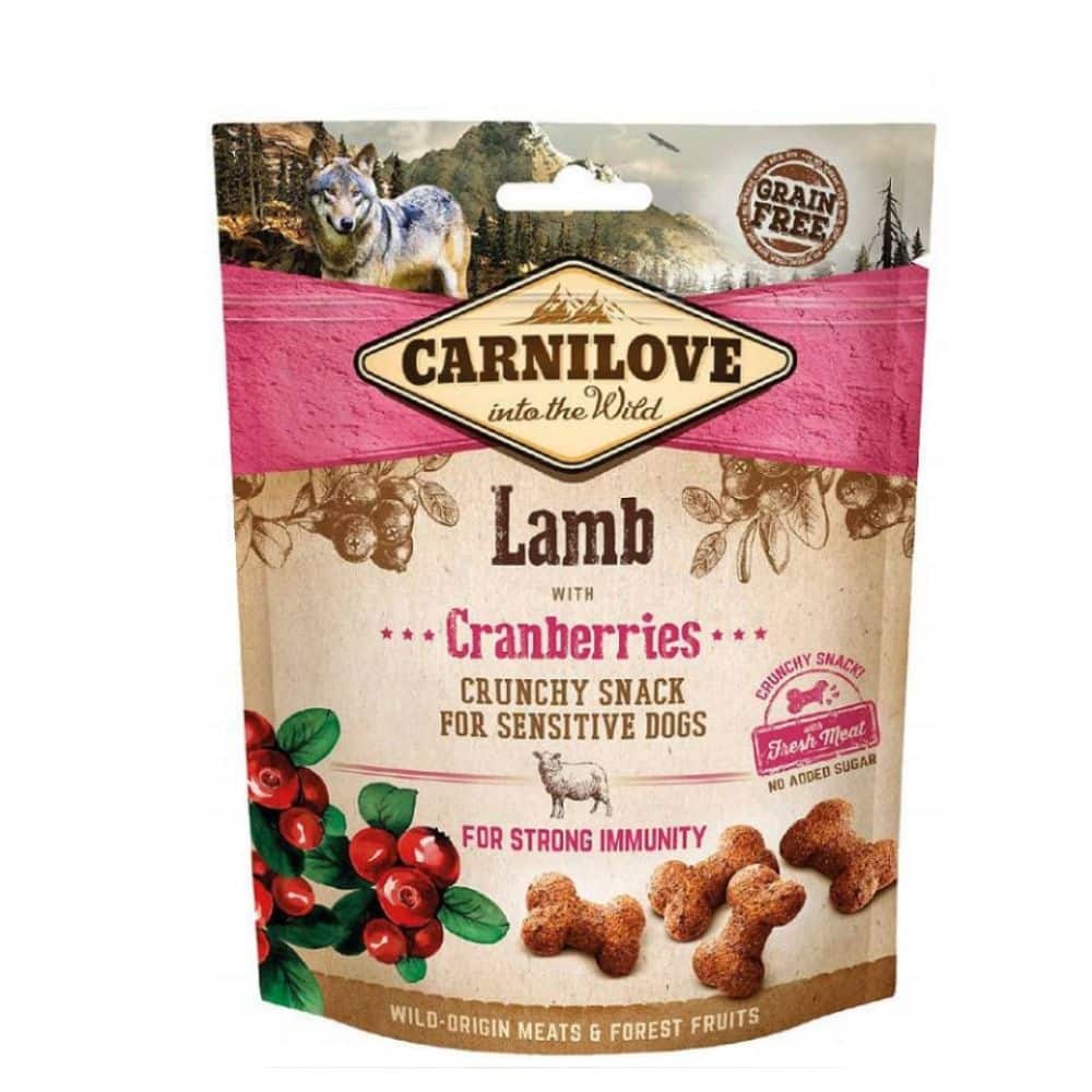 carnilove fresh crunchy lamb+cranberries 200g