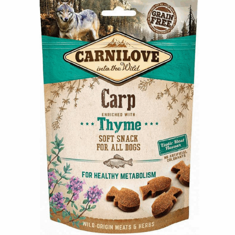 carnilove przysmak soft carp with thyme 200g