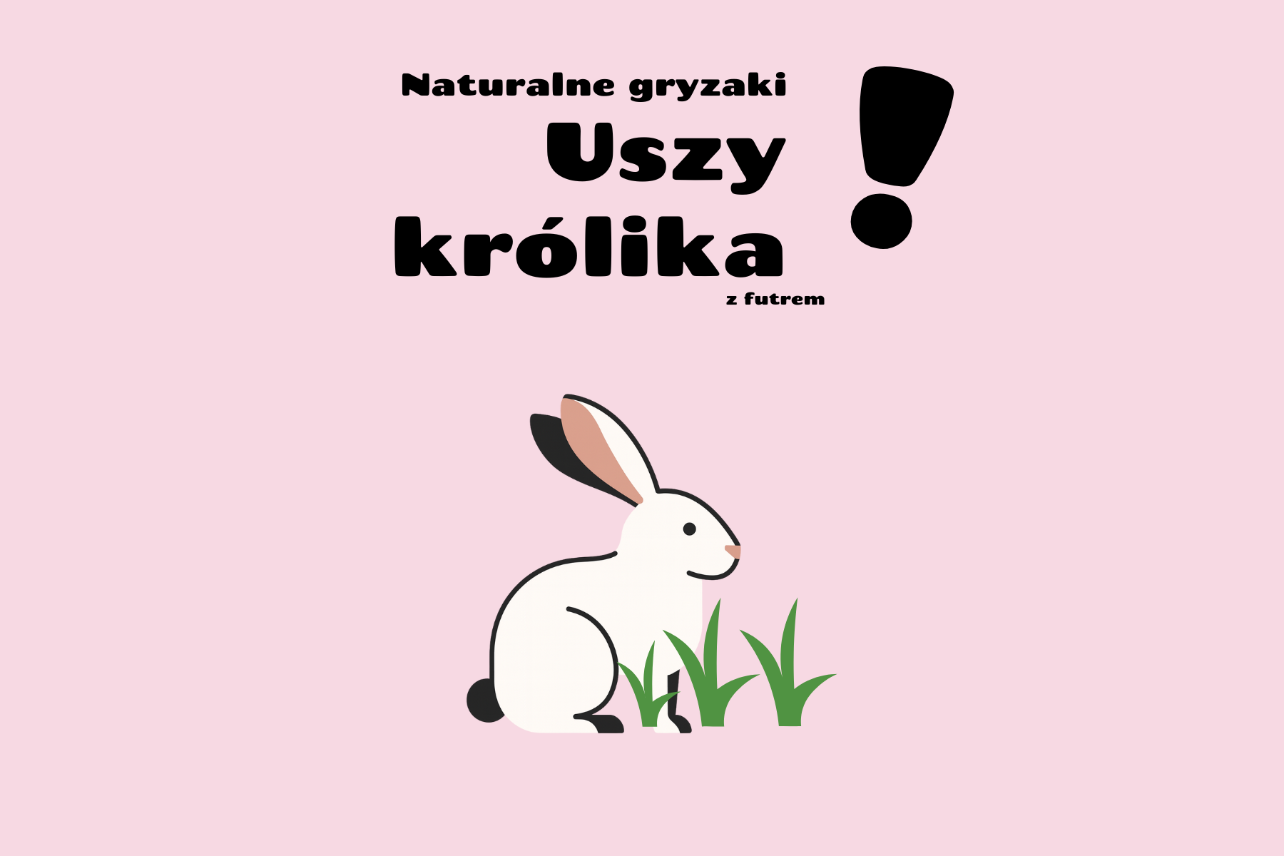 uszy królika z futrem uszy królika z futrem